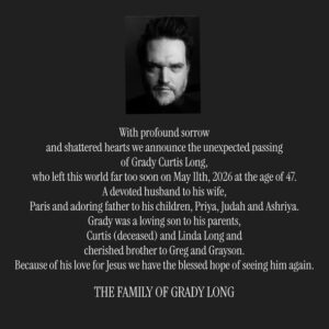 Grady Long Texas - US Death, Obituary